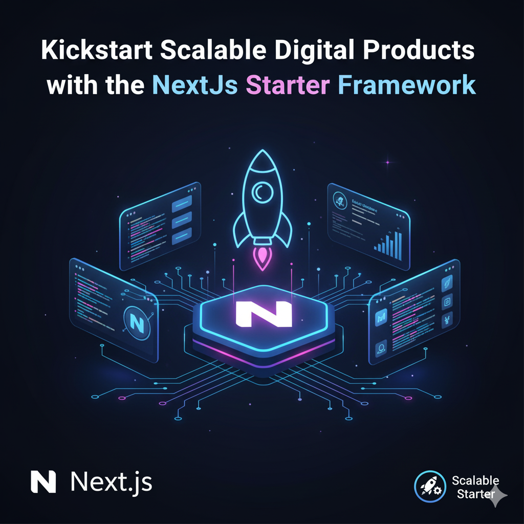 Kickstart Scalable Digital Products with the Next.js Starter Framework