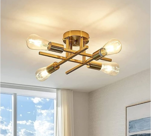 Why Brass Ceiling Lights Never Go Out of Style