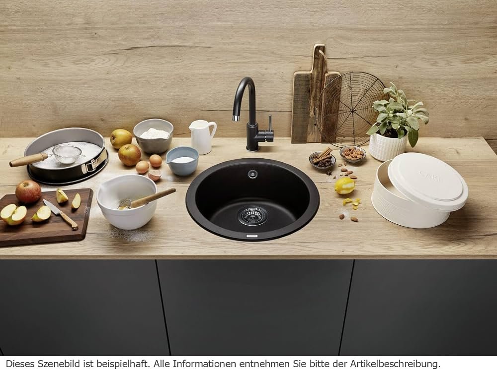 How a Black Round Kitchen Sink Can Enhance Kitchen Design